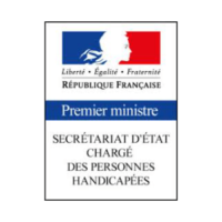 logo Secrétariat d'état chragé des personnes handicapés